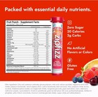 Zipfizz Healthy Energy Drink Mix  Hydration With B12  Fruit Punch  20 Tubes