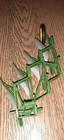Vintage Carter  pre Ertl  Farm Toy John Deere 4 Bottom 3pt Plow 1 16 Scale