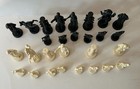Partial Set Plastic Roman Themed Augustus Chess Set Pieces -mix   Match Craft