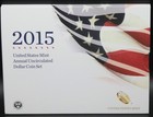 2015 U s  Mint Annual Uncirculated Dollar Coin Set Coa Sleeve Silver Eagle