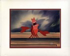 Original Production Cel Of Sebastian From The Little Mermaid  1989 