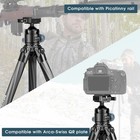 Manbily Tripod Carbon Fiber For Shooting   Camera Picatinny Arca Swiss Adapter 