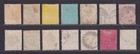 Great Britain Scott 111 126 Used Victoria Jubilee Issue 14 Stamps To Both 1 -