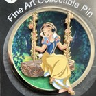 Disney Snow White Fine Art Collectible Pin Snow White On Swing