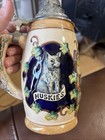 1960s University Of Connecticut U Conn Stein Huskies Mascot Basketball Team 