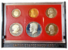 1981s Us Mint Proof Set 6 Coins With Susan B  Anthony Dollar In Original Package