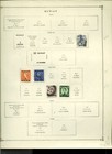 Collection  Kuwait Part A Scott Album Page  1945 1974  Cat  88  Mint   Used