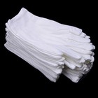 White Gloves  Zealor 12 Pairs Soft Cotton Gloves  Coin Jewelry  Assorted Sizes 