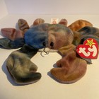 Ty Beanie Baby Plush Claude The Crab Stuffed Animal 1996 Rare