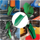 1pc Flexible Oil Drain Guide Tool Foldable Funnel Plate Automotive Oil Change