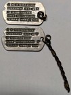 Ww2 Us Army Next Of Kin Dog Tags - Ac Mcgillivray 37278195 T42-3  Valley City Nd