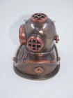Veronese Design Bronze And Copper Finish Mark V Dive Helmet Desk Clock