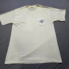 Camel Cigarettes T-shirt Xl Cream 90 s Vintage Joe Camel A Pack Of Camels Vtg
