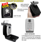 New  Upgrade Sl-591 Car Window Lock Box For Turo  Car Key Lock Box  Car Window