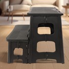2 Step Stool Folding Step Stool Car Washing Stool High And Low Stool Compact Non
