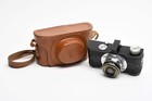 Argus Irc 35mm Vintage Camera W  F4 5 Lens  Case  Tested  Clean  Vintage  read