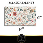 Pretty Spring Flower Subtle F  k Trump Kitchen Tea Towel Housewarming Gift