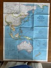 National Geographic Map asia-pacific 1989 November western Pacific Rim poster