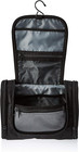 Hanging Travel Toiletry Bag Organizer Dopp Kit  Black