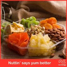 Gourmet Gift Basket With Dried Fruit Nuts Cravings In Red Box  7 Piece  2 Lb 