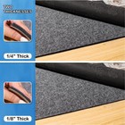 Non-slip Rug Pads 1 4    Thick  2x20ft Waterproof Rugs Non Skid Rug Pad For All   