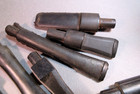 Lot 9 New Unused  Volcanite Pipe Stem Various Shaped For Pipe Repair
