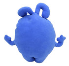 2011 Uglydoll Tub Nubury 15  Soft Plush Toy - Blue Ugly Doll Monster