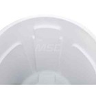 Rubbermaid Fg263200wht 32 Gal Round White Trash Can Polyethylene