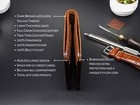 Bellicose Handmade Full Grain Leather Wallet  Anniversary   Holiday Gift For Men