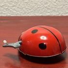 Vintage Beruska Lady Bug Toy Czech Kdn Mechanical Clockwork Wind Up Tin
