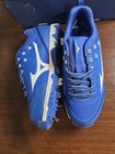 Mizuno 9-spike Swift 7 Adult Women s Low Metal Fastpitch Cleats Royal white Sz 6
