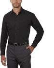 Van Heusen Men s Black Dress Shirt Regular Fit  Size  16 5    32 -33   Nwt