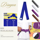 Brazilian Jiu Jitsu Belts Bjj Gi 100  Cotton Mma Kimono Belt  A1 A2 A3 A4