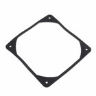 80mm Fan Silencer Pc Computer Cooling Fan Silencer Rubber Frame Gasket Black 8cm