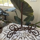 Heavy Brass Vintage Book Stand Book Holder