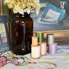Vintage Wooden Thread Spools Lot 6 Coats Clark Belding Corticelli Sewing Notions