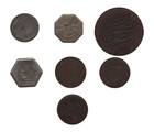 Small Collection Of X7 Egypt Coins Including Silver Bulk Lot