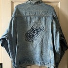 Vintage Rolling Stones 1994 Voodoo Lounge Mens Denim Jacket Xl Made In Usa
