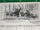 Star Wars Return Of The Jedi  Storyboards Movie Prop Original 1982 Biker Ewok X1