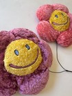 Vintage Y2k Smiley Face Plush Flowers Flower Power Speaker