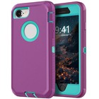 For Iphone 6 7 8 Plus Se 2 Se 3 Shockproof Hybrid Rugged Phone Hard Case Cover