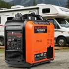 5000w Portable Inverter Generator Gas Powered Quiet For Home Electric Start