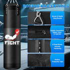 Punching Bag Set For Adults  4ft Heavy Boxing Bag Set With 12 Oz Boxing Gloves  