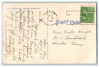 1949 Birds Eye View Firestone Tire Rubber Company Akron Ohio Oh Vintage Postcard