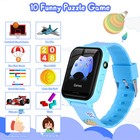 Kids Smart Watch Phone Games Watch Hd Camera Sos Two Way Call Boys Girls Gifts