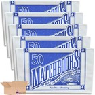 Plain White Matchbooks Value Pack   50 Count Box   Pack Of 5