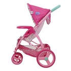 Baby Alive  Doll Jogging Stroller - Pink   Rainbow - Fits Dolls Up To 24 