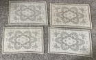 Vintage Lace Placemats  Set Of 4