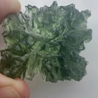 Moldavite 9 87grams 49 35ct Besednice Jezkovna With Certificate Of Authenticity