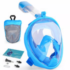 Adult Scuba Diving Mask Full Face Snorkel Set Anti Fog Swim Swimming Equipment